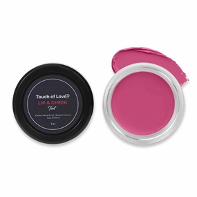 0.2oz Touch of Love Lip & Cheek Tint For Women - Creamy Matte Finish & Easy to Blend Smooth Formula | Enriched with Vitamin E | For Lips, Cheeks & Eyelids | Shade : 202 Blush Berry - 8gm