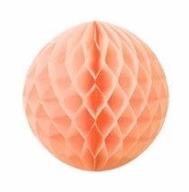 20CM Honeycomb Ball Peach PK1