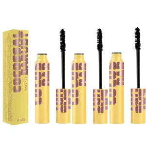 24 Hour Waterproof Mascara - Lengthening   Curling   Separating - Smudge Proof - Buildable Volume for Fuller Lashes