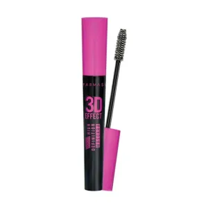 3D Effect High Definition Mascara, Volumizing, Lengthening, Lifting, Curling, Multiplying, No Smudging, Lasting All Day Eye Makeup 0.33 fl. Oz