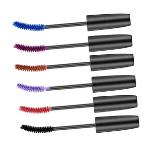 6pcs Curling Mascara Colorful Eyelash Makeup Tool for Volume and Definition Friends No Flakes Smudges