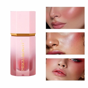 6x Liquid Cheek Facial Nourishing Smudge Weightless Lightweight Face Cream Makeup for Eyes Lips Cheeks, Style F