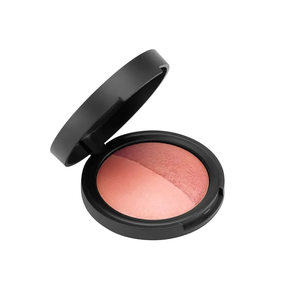 aden Terracotta Baked Bronzer/Highlighter Duo Create a gorgeous sculpted glow with this baked duo (7g) MADE IN ITALY (Terracotta Baked Blusher Duo)