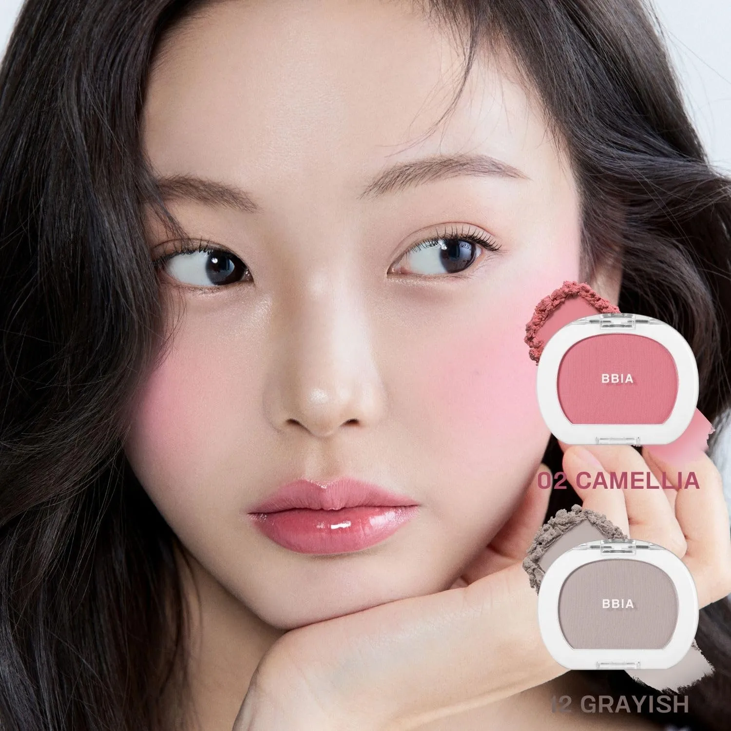 BBIA Last Blush NEW 15 Colors - Cheek Blush Shaping Shading Contour & Highlight Long-Lasting Matte Finish Natural Shades Buildable & Blendable Daily Korean Face Makeup (05 LAVENDER, Pack of 1)