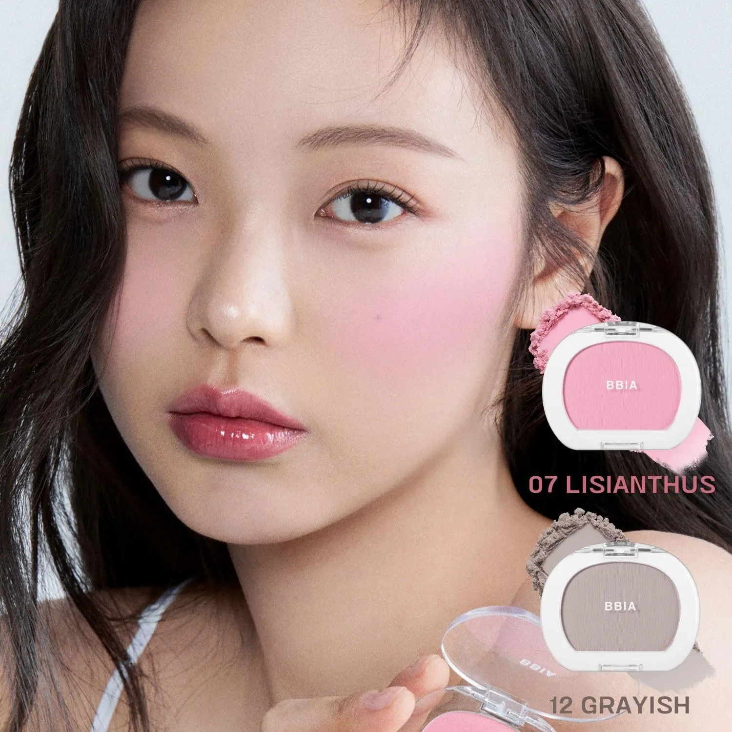 BBIA Last Blush NEW 15 Colors - Cheek Blush Shaping Shading Contour & Highlight Long-Lasting Matte Finish Natural Shades Buildable & Blendable Daily Korean Face Makeup (05 LAVENDER, Pack of 1)