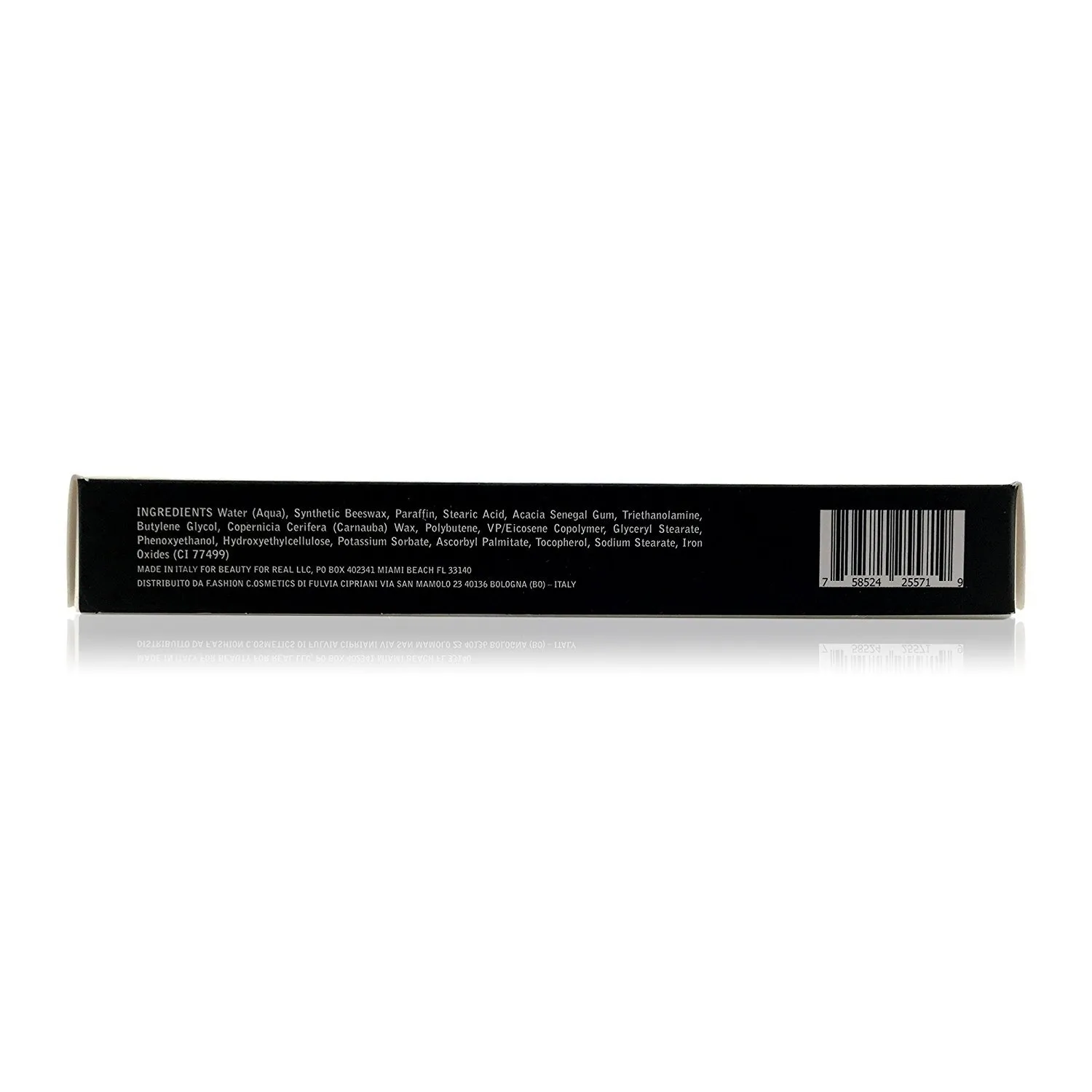 Beauty for Real Hi-Def Mascara, Just Black - Defining & Volumizing Lash Definer, Curls Lashes - Humidity & Smudge Proof - Micro Brush Ensures Versatile Application - 0.31 fl oz