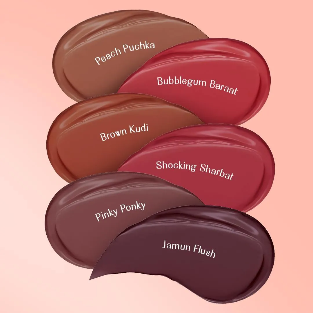 BEMT Block Buster Blush Creme - Natural Dewy Matte Finish, Buildable & Long-Lasting Formula, Blendable (Deep Pink) 5.5ml