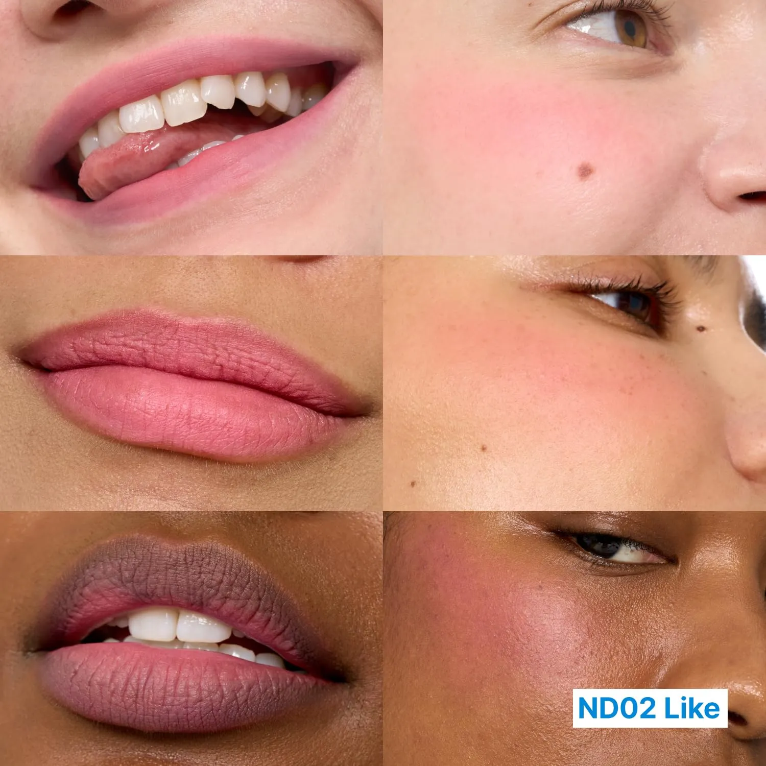 Blurry Pudding Pot | Airbrushed Blush & Lip, Buildable Pigment, Long-lasting, Lightweight, Easy to Blend, Natural Soft Matte Finish - Like (Light Pink) | 0.17 oz