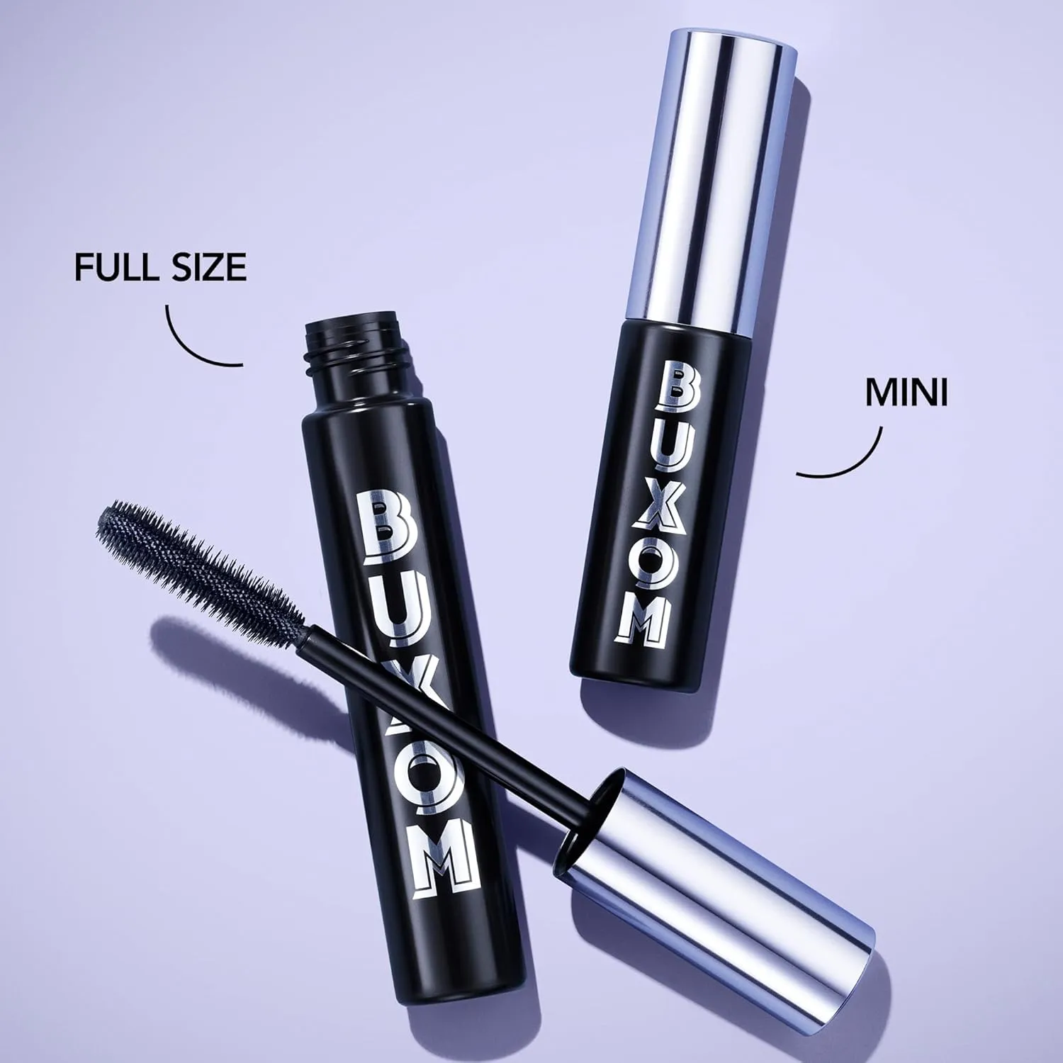 BUXOM Lash Volumizing Mascara for up to 3X More Volume, Voluminous & Lengthening Mascara for Lash Lift, Cruelty-Free, Black