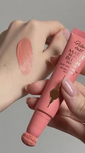 CHARLOTTE'S MATTE BEAUTY BLUSH WAND PILLOW TALK
