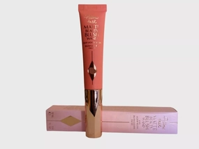 CHARLOTTE'S MATTE BEAUTY BLUSH WAND PILLOW TALK PEACH POP
