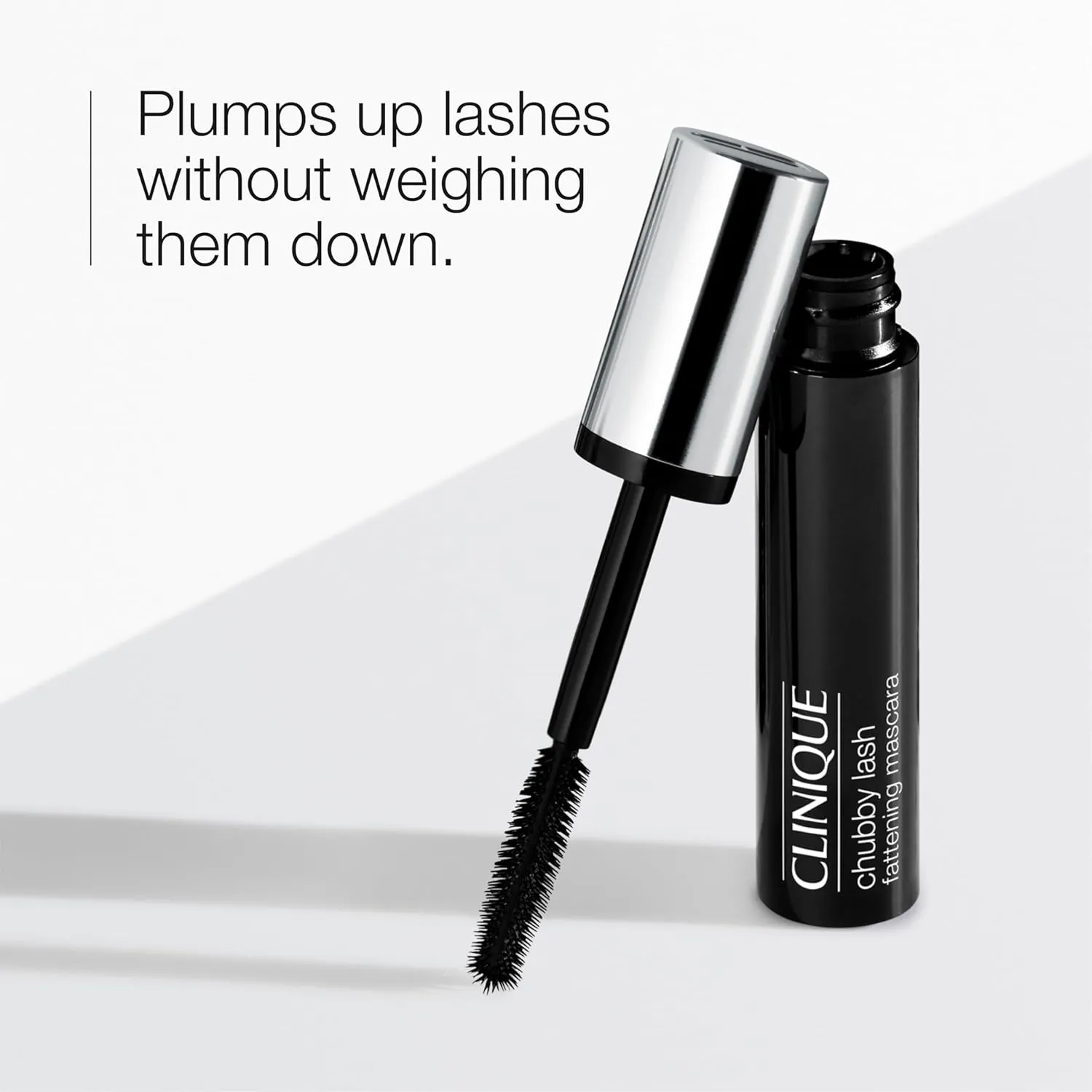 Clinique Chubby Lash Fattening Mascara | Volumizing, Lengthening   Safe For Sensitive Eyes, Jumbo Jet, 0.3 Fl Oz