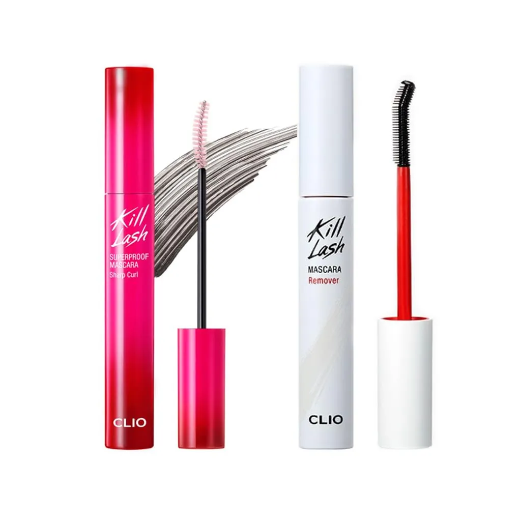 CLIO Kill Lash Superproof Mascara 10 Sharp Curl   Mascara Remover