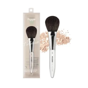 COLLEZIONI 103A Powder Brush – Soft Makeup Brush for Face, Fluffy Blush and Setting Tool with Goat Hair Blend, Ideal for Powder Application, Shading, and Natural Finish, Professional Korean
