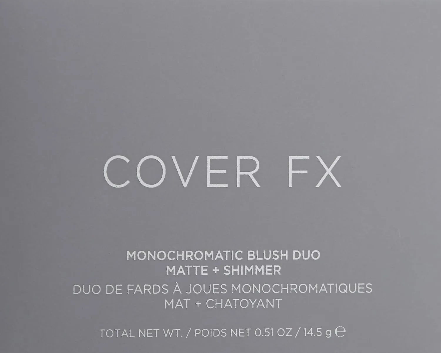 COVER FX Monochromatic Powder Blush Duo - Spiced Cinnamon: Terracotta Flush - Matte   Shimmer Finish - Create Custom, High Impact Color