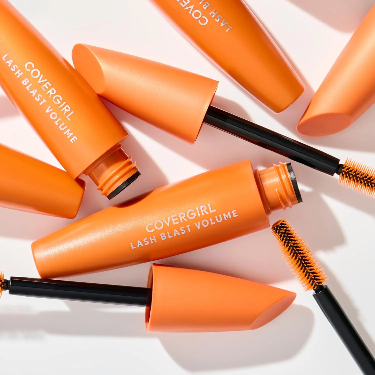 Covergirl Lash Blast Volume Waterproof Mascara, Volumizing Mascara, Black, Pack of 2
