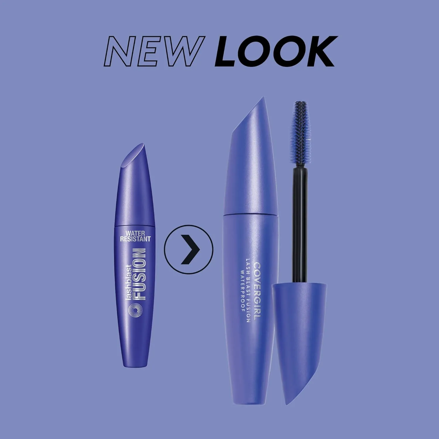 COVERGIRL LashBlast Fusion Water Resistant Mascara, Black Brown, .44 oz, ! Count (Packaging May Vary) (Pack of 2)