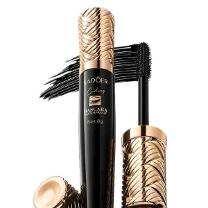 Dense Curl, Mascara, Volumizing Waterproof Curl-Hold Fine Comb Brush, Black, 8g