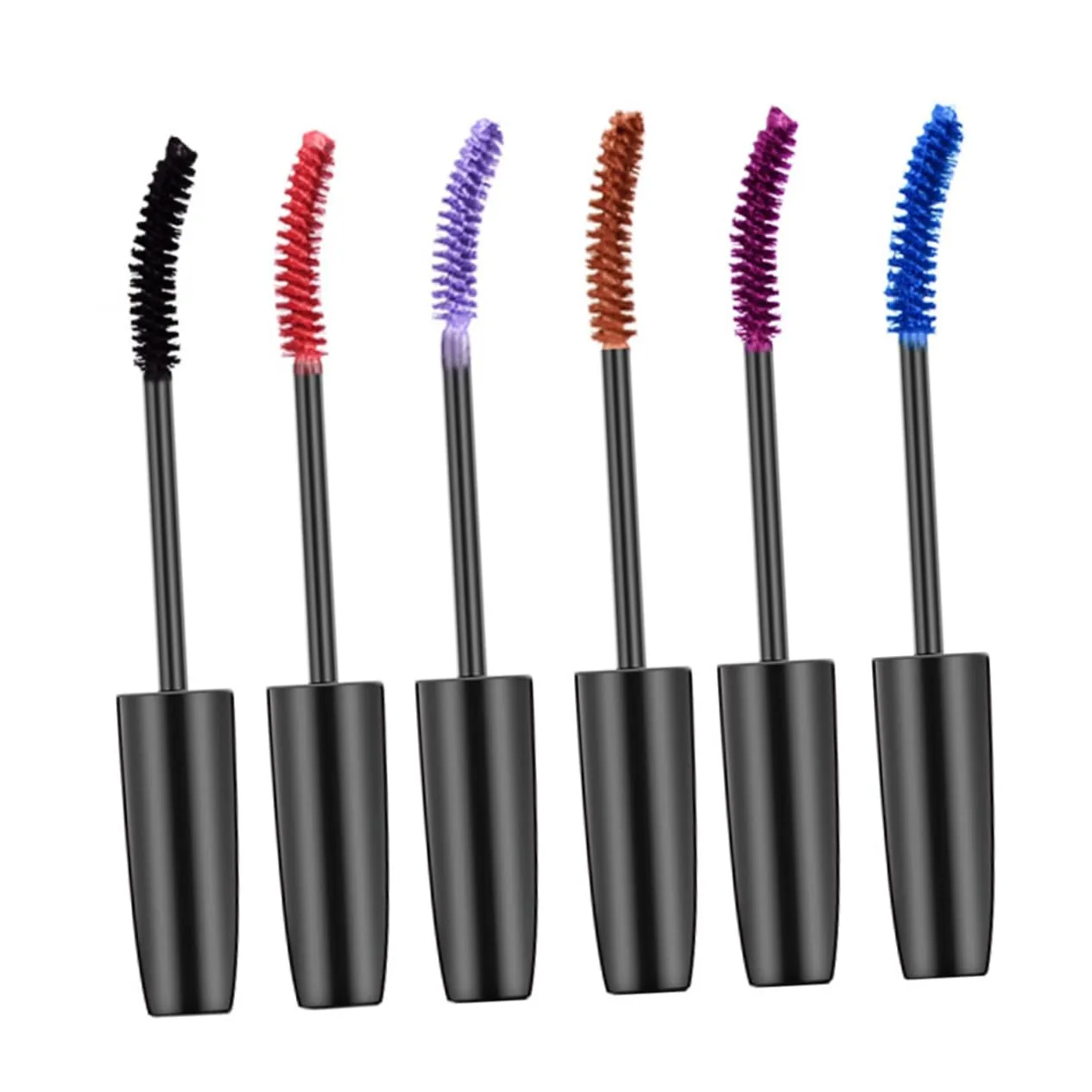 Didiseaon 6pcs Colored Mascara Lengthening Eyelash Makeup for Fine Lashes Easy Application for All Skill Levels for Friends