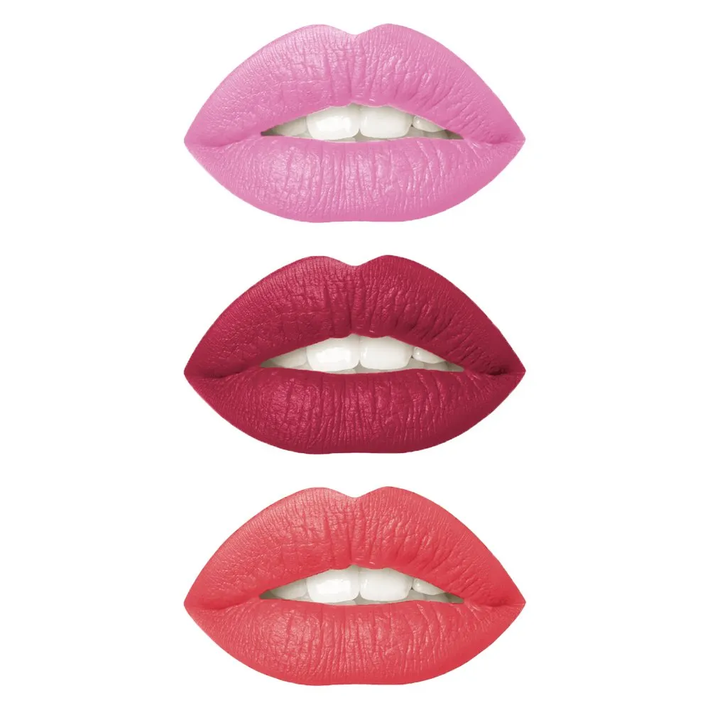 Dinair Liquid Matte Lipstick | Forever Pink Trio Set