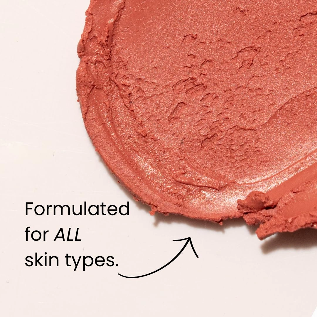 Epiclight Never Settle Radiant Cheek   Lip Blush - Cream Blush Multiuse 3 in 1 for Cheeks   Lips and Lids - Non-Toxic & Cruelty Free- Makeup   Skincare - Paraben & Sulfate-free (Whispering Peach)