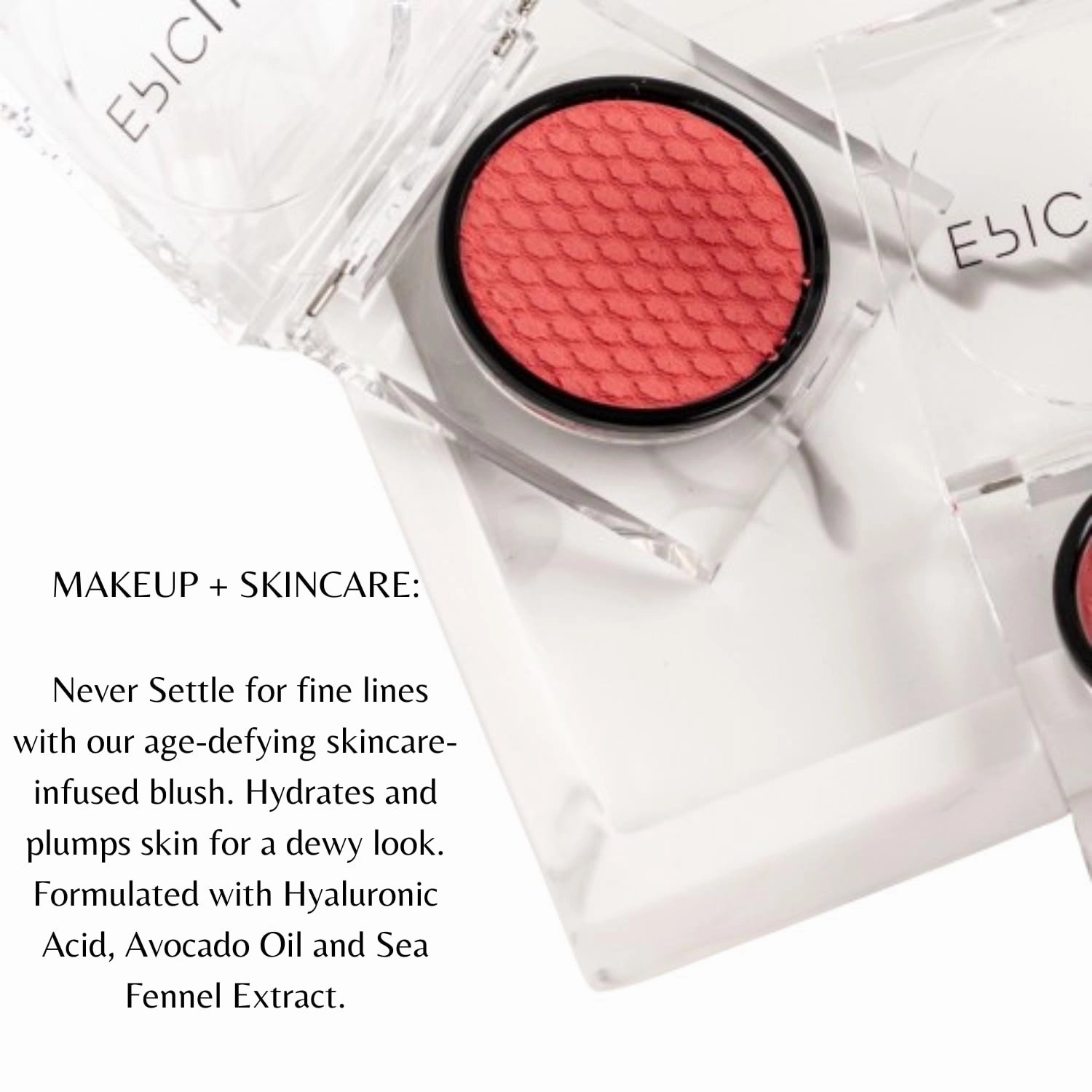 Epiclight Never Settle Radiant Cheek   Lip Blush - Cream Blush Multiuse 3 in 1 for Cheeks   Lips and Lids - Non-Toxic & Cruelty Free- Makeup   Skincare - Paraben & Sulfate-free (Whispering Peach)