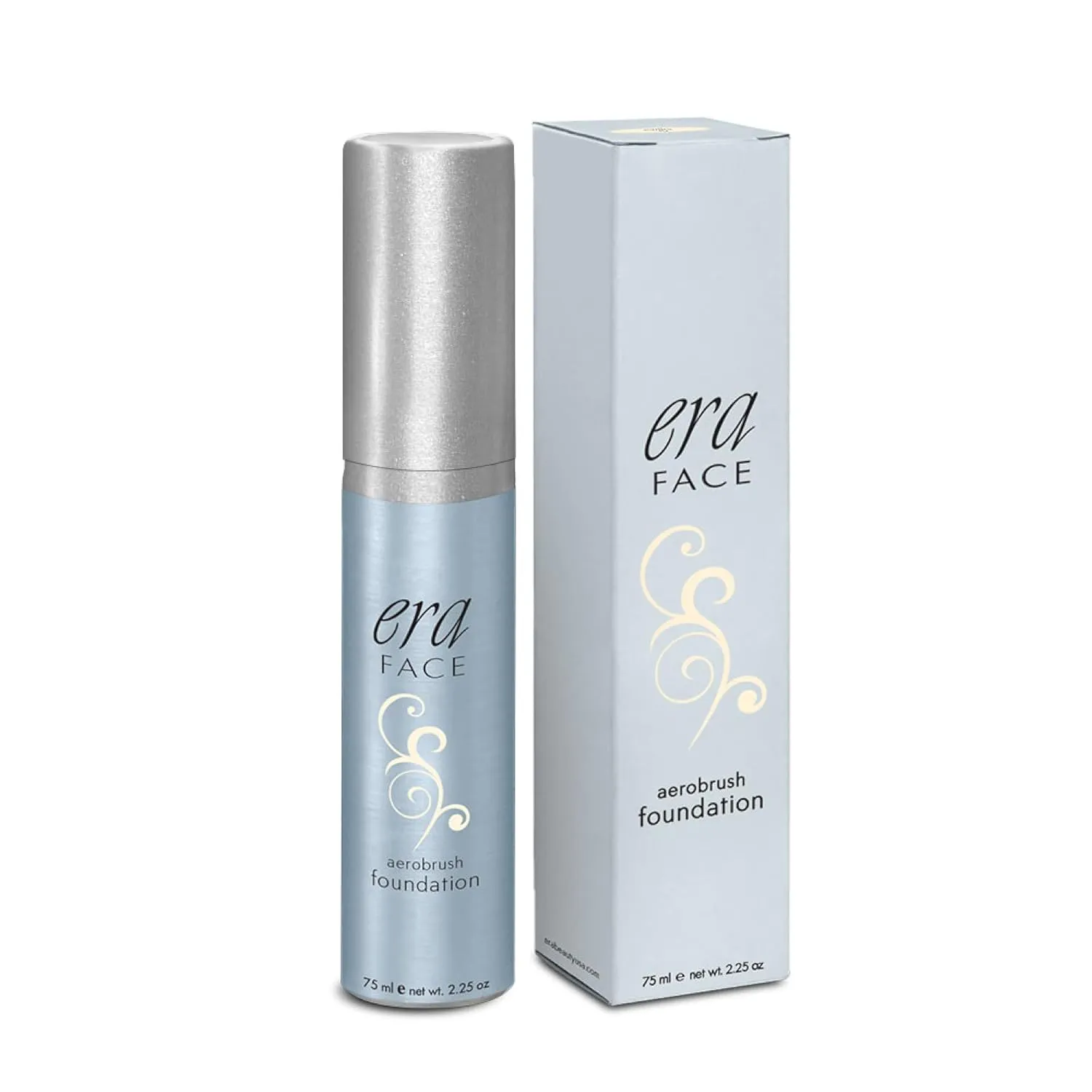 ERA Face spray makeup (Y1 Vanilla, 2.25 oz) - airbrush foundation, everyday, buildable, professional spray on cosmetics by Era Beauty