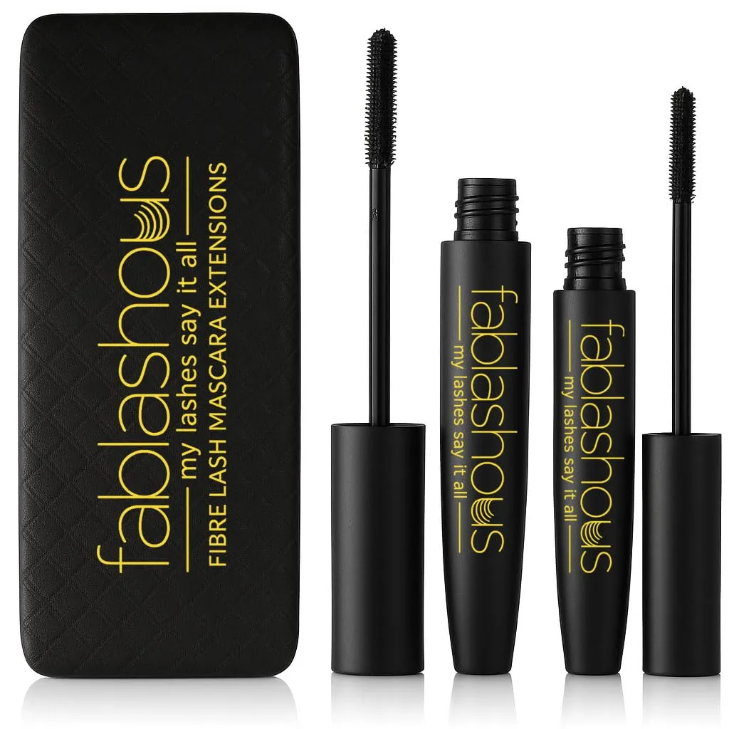 Eye Lash Mascara Smudge-Proof & Waterproof Liquid Lash Mascara (Black) - 3D Thickening, Lengthening, Volumizing Eye Makeup - Natural Green Tea Fibers