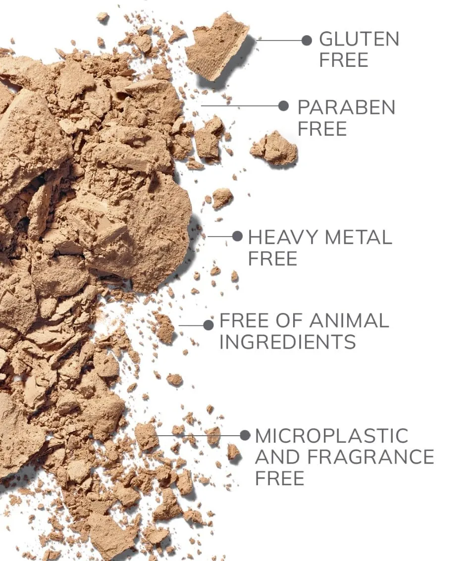 FARMASi Powder Bronzer Blush Skin Makeup, Highly Pigmented, Cushiony Formula with Nourishing Vegetable Squalene and Smooth-Satin Finish, Refreshing Moisture Boost 0.4 Fl Oz /12g -04 Santorini