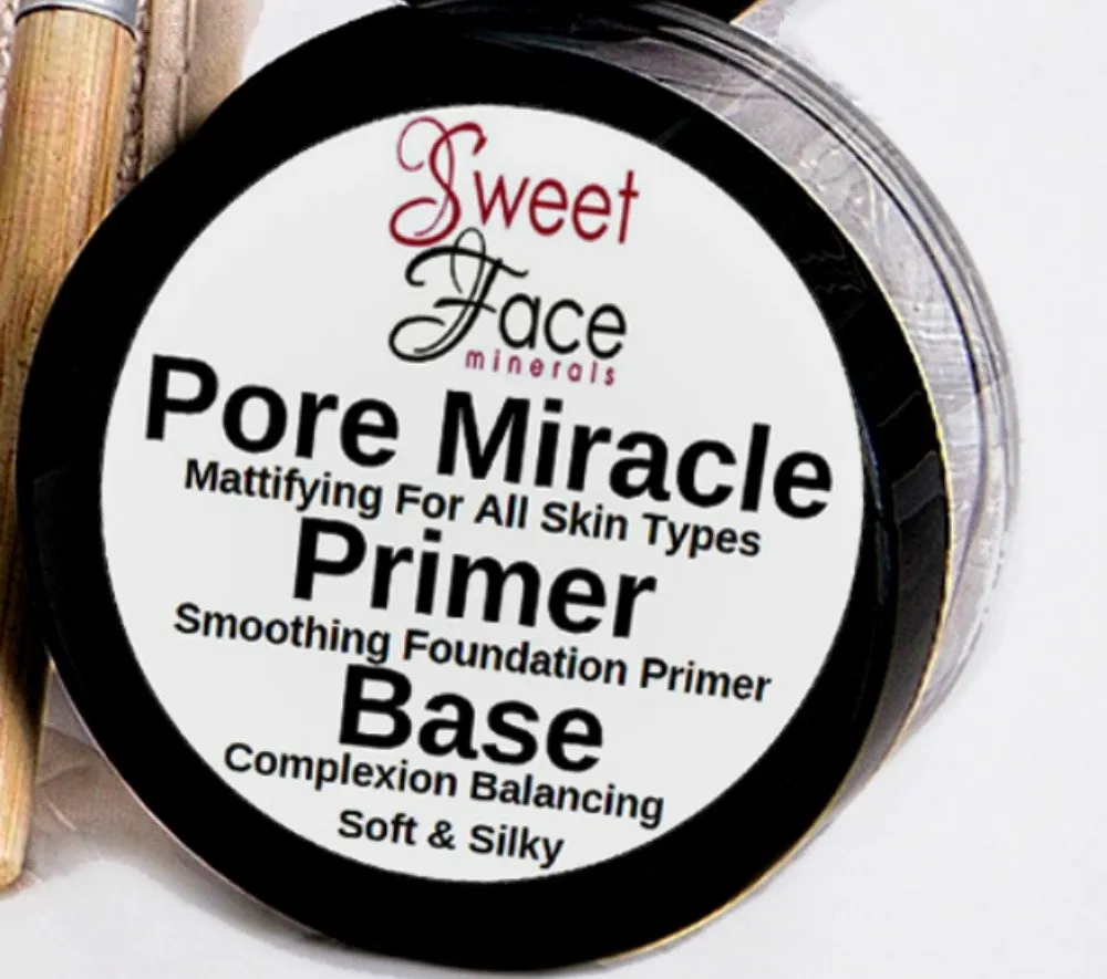 FLAWLESS COMPLEXION KIT (LIGHT) Full Size Mineral Makeup Set Matte Foundation Bare Face Sheer Powder Cover