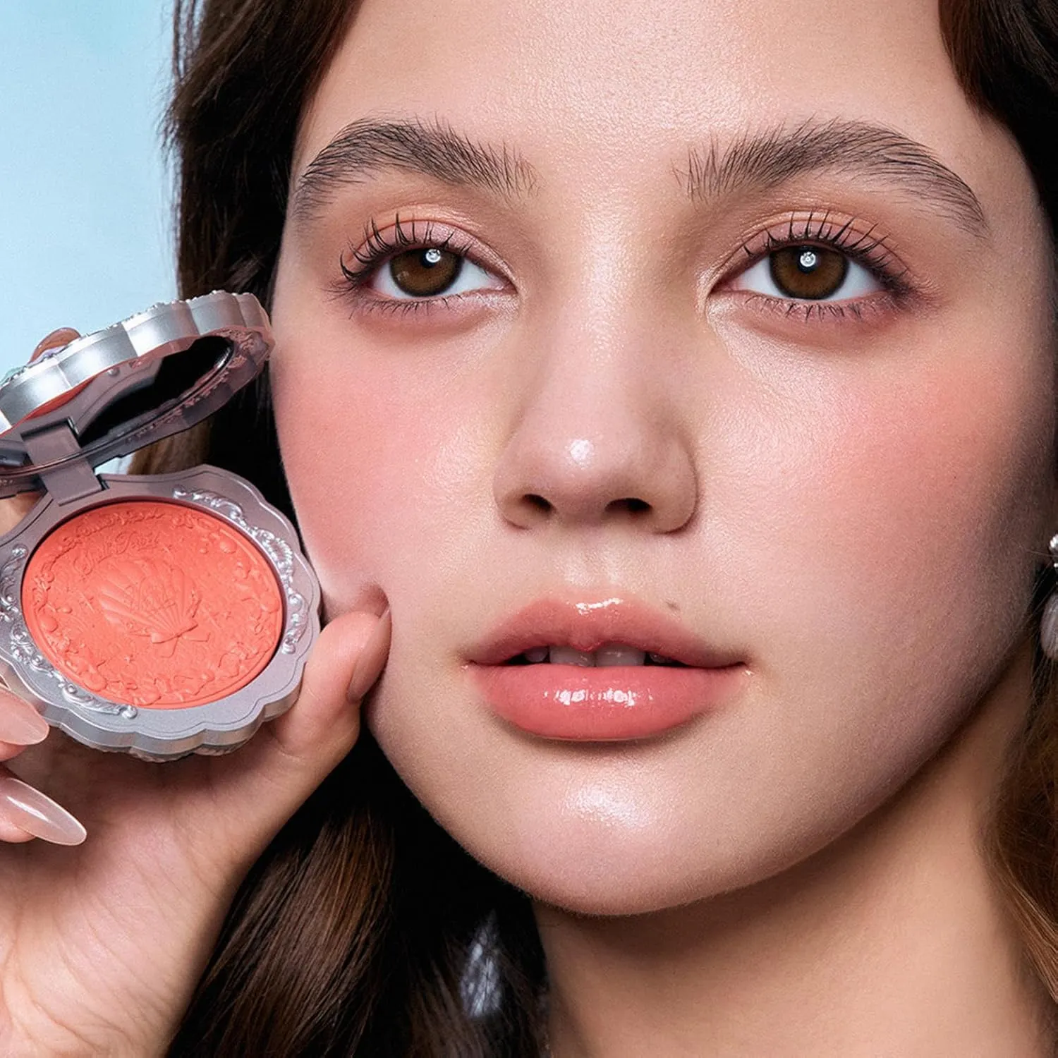 Flower Knows Shell's Jewel Collection Silk Satin Blush