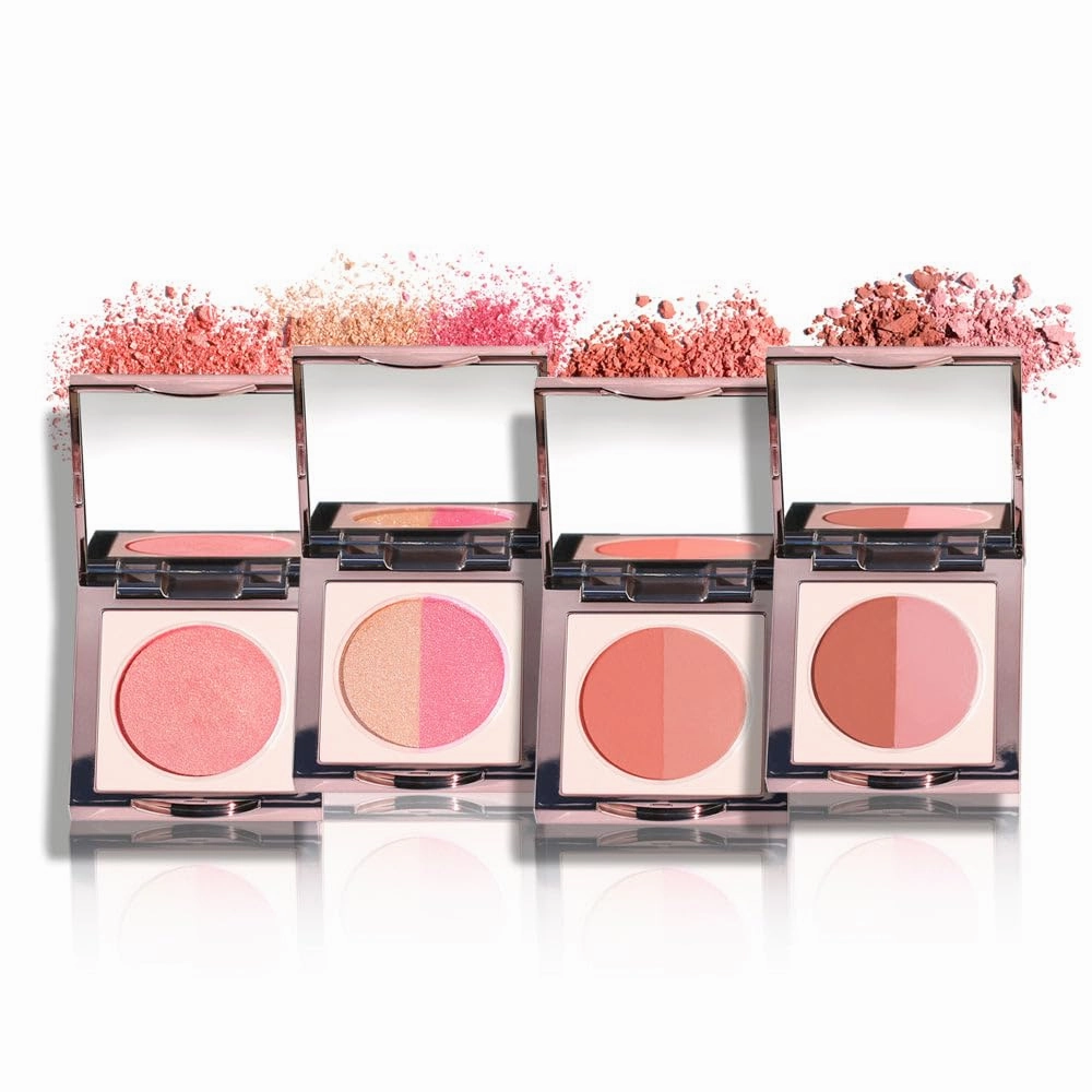 Girlactik Blush Cheek & Glow - Florence Duo (Matte mauvy pink duo) Net wt. 2 g. / 0.07 oz.