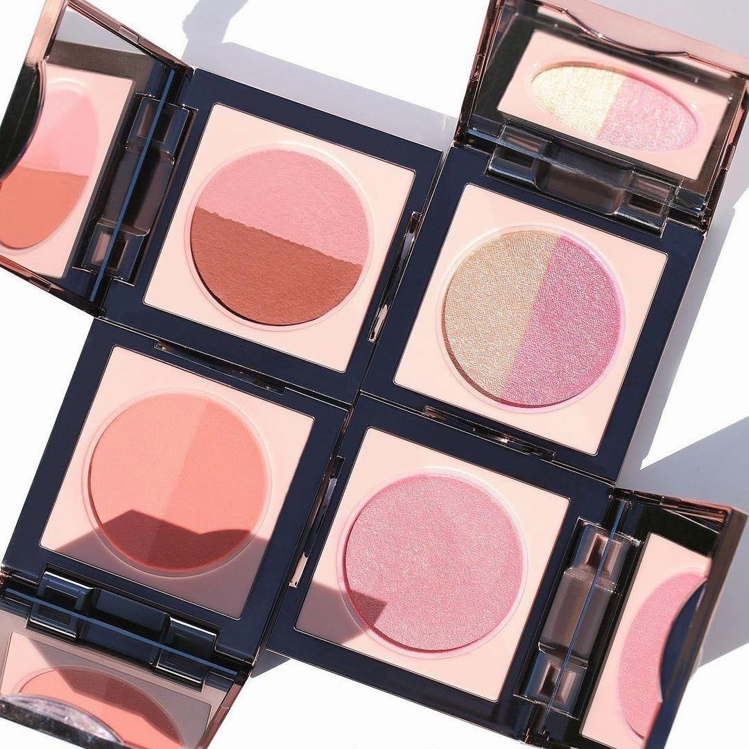 Girlactik Blush Cheek & Glow - Florence Duo (Matte mauvy pink duo) Net wt. 2 g. / 0.07 oz.