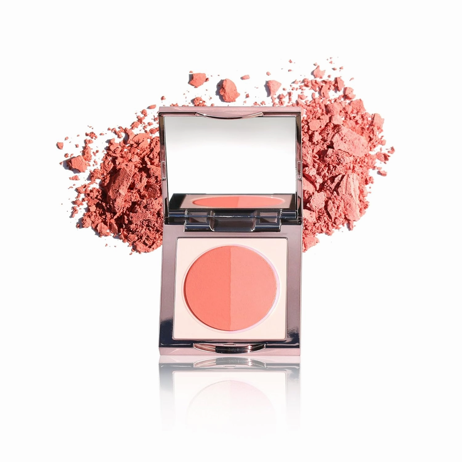 Girlactik Blush Cheek & Glow - Florence Duo (Matte mauvy pink duo) Net wt. 2 g. / 0.07 oz.