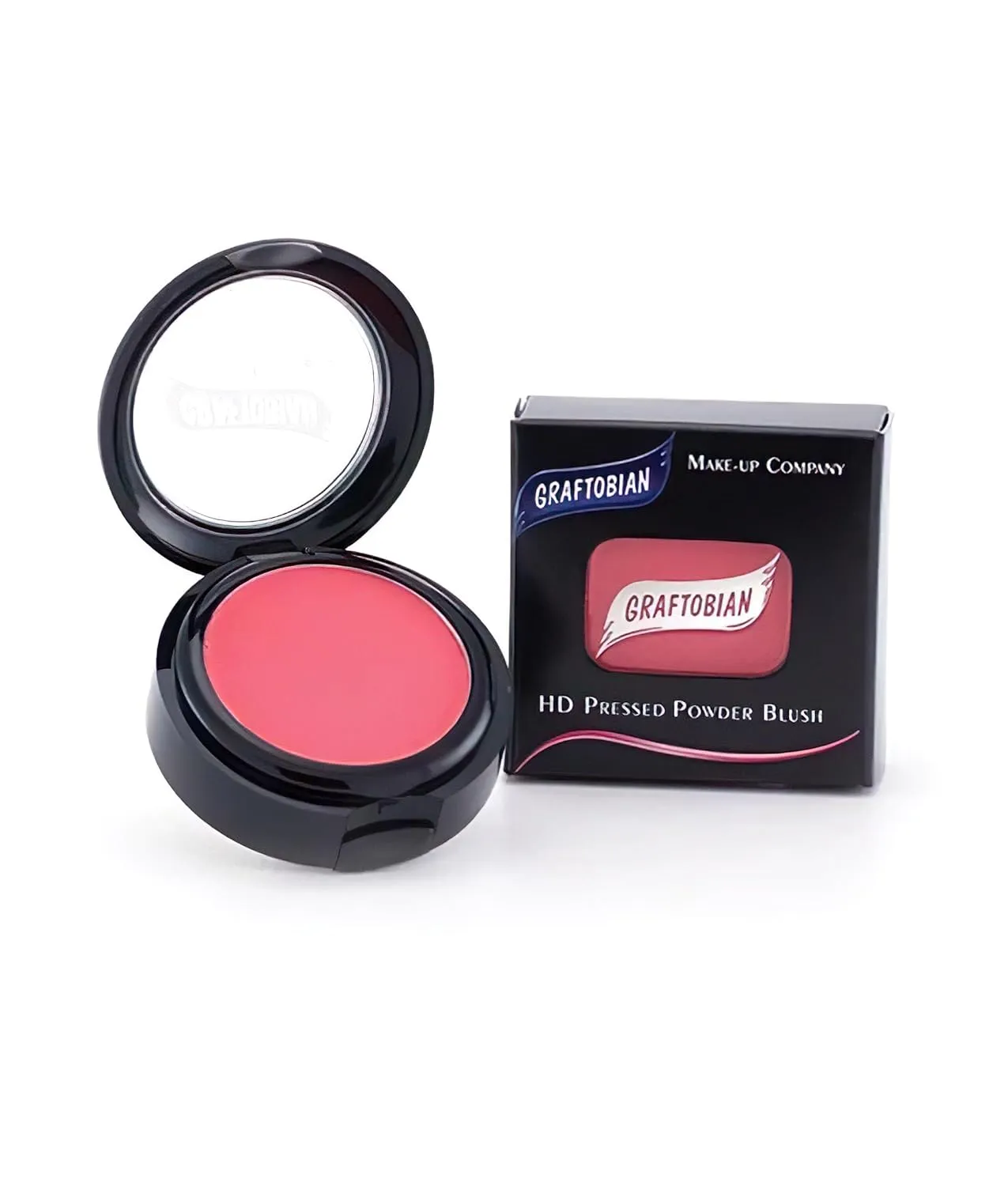 Graftobian Pressed Powder Blush Compact Velvet Peach