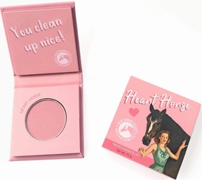 Heart Horse Matte Blush