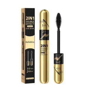 HelloKiss Long Lasting Volumizing Waterproof Mascara for Women, Black