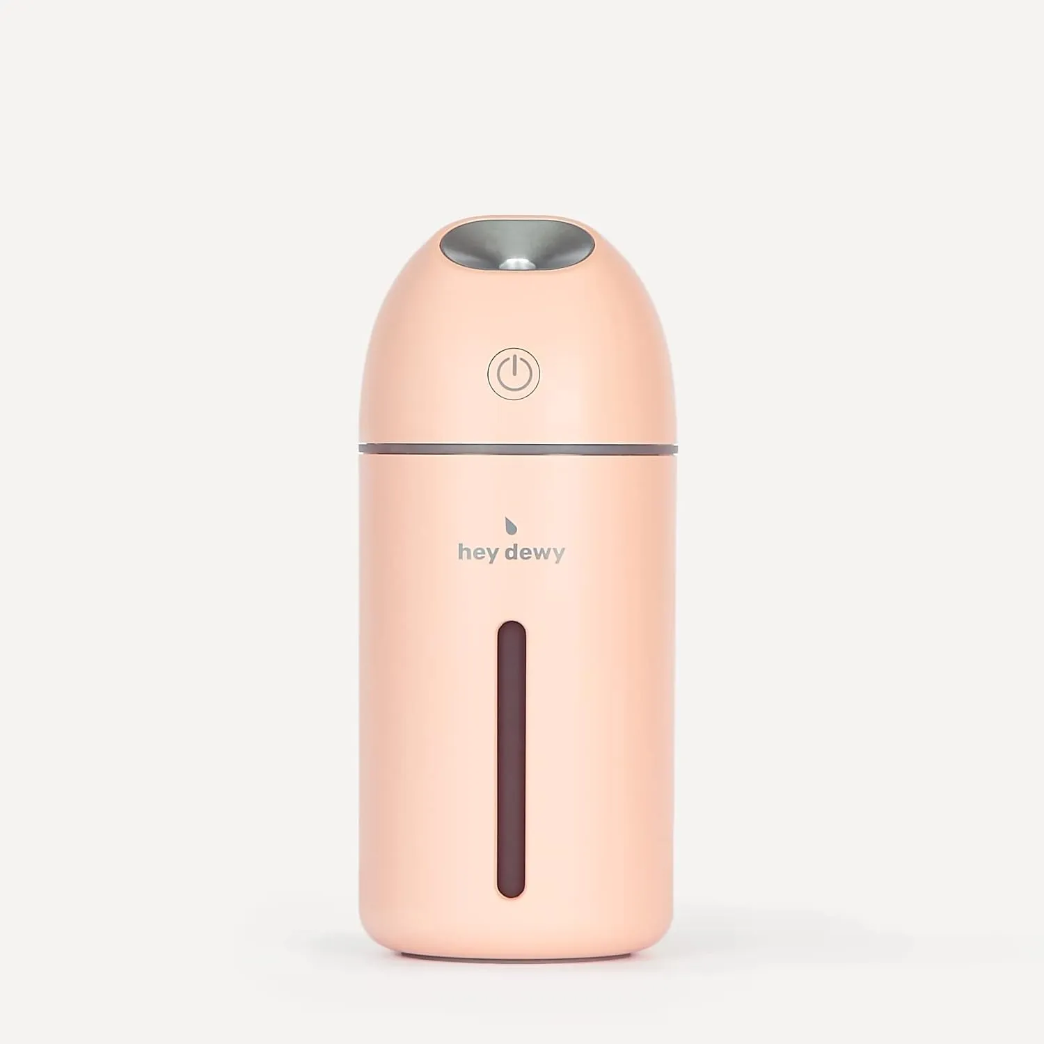 Hey Dewy Wireless, Rechargeable, Self-Care, Skin-Nourishing, Hydrating, Portable Cool Mist Humidifier (Blush)