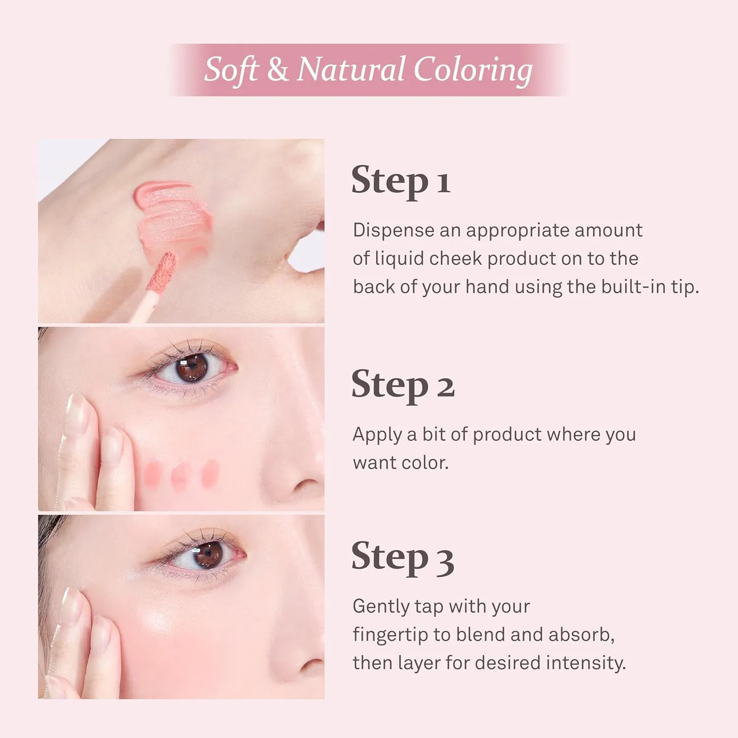 hince Dewy Liquid Cheek 6g Raw Glow Liquid Blush for Cheeks Vegan Dewy Cheek Tint Glass Skin Lightweight Liquid Blush Weightless Watercolor (SUNLIT PEACH, LC002), 0.2 Fl Oz (Pack of 1)