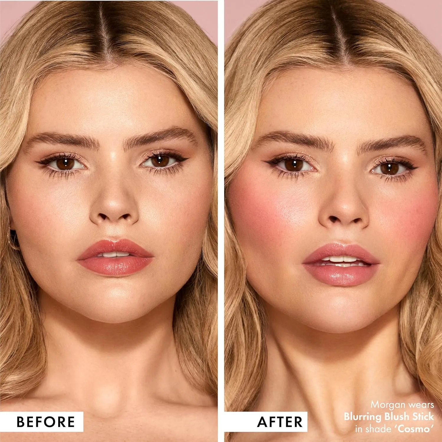 ICONIC LONDON Blurring Blush Stick | Seamless Blending, Matte Finish, Cruelty-Free, Vegan Makeup