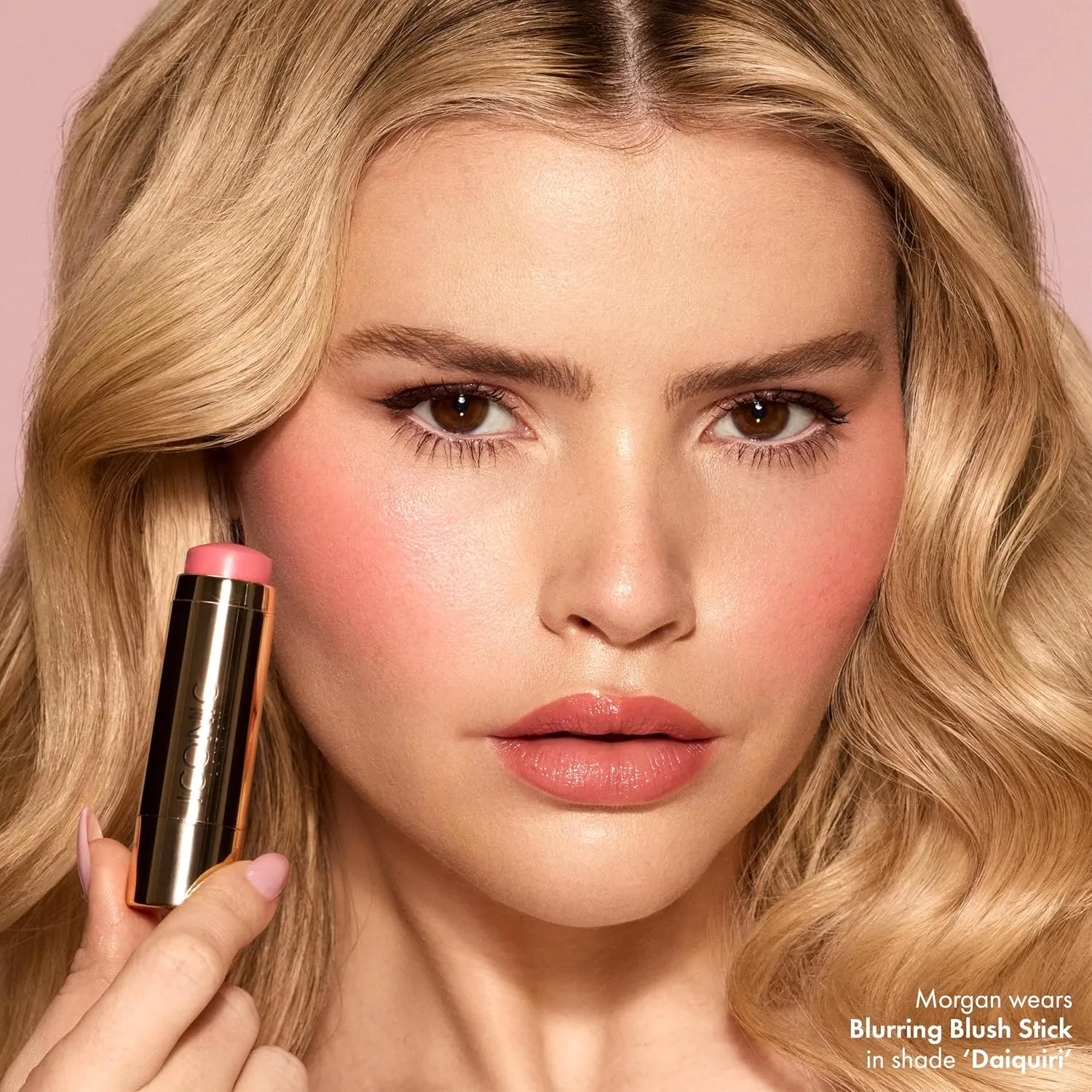 ICONIC LONDON Blurring Blush Stick | Seamless Blending, Matte Finish, Cruelty-Free, Vegan Makeup