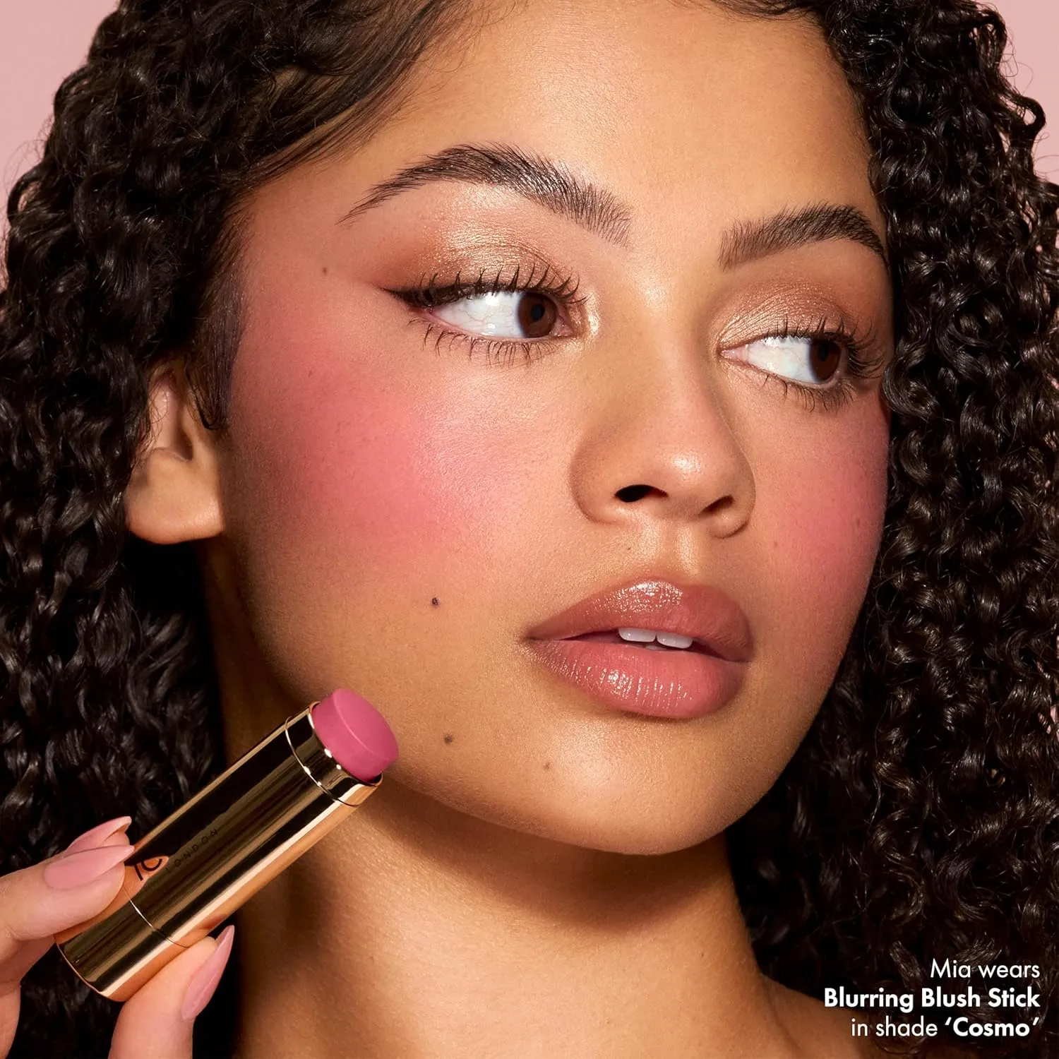 ICONIC LONDON Blurring Blush Stick | Seamless Blending, Matte Finish, Cruelty-Free, Vegan Makeup