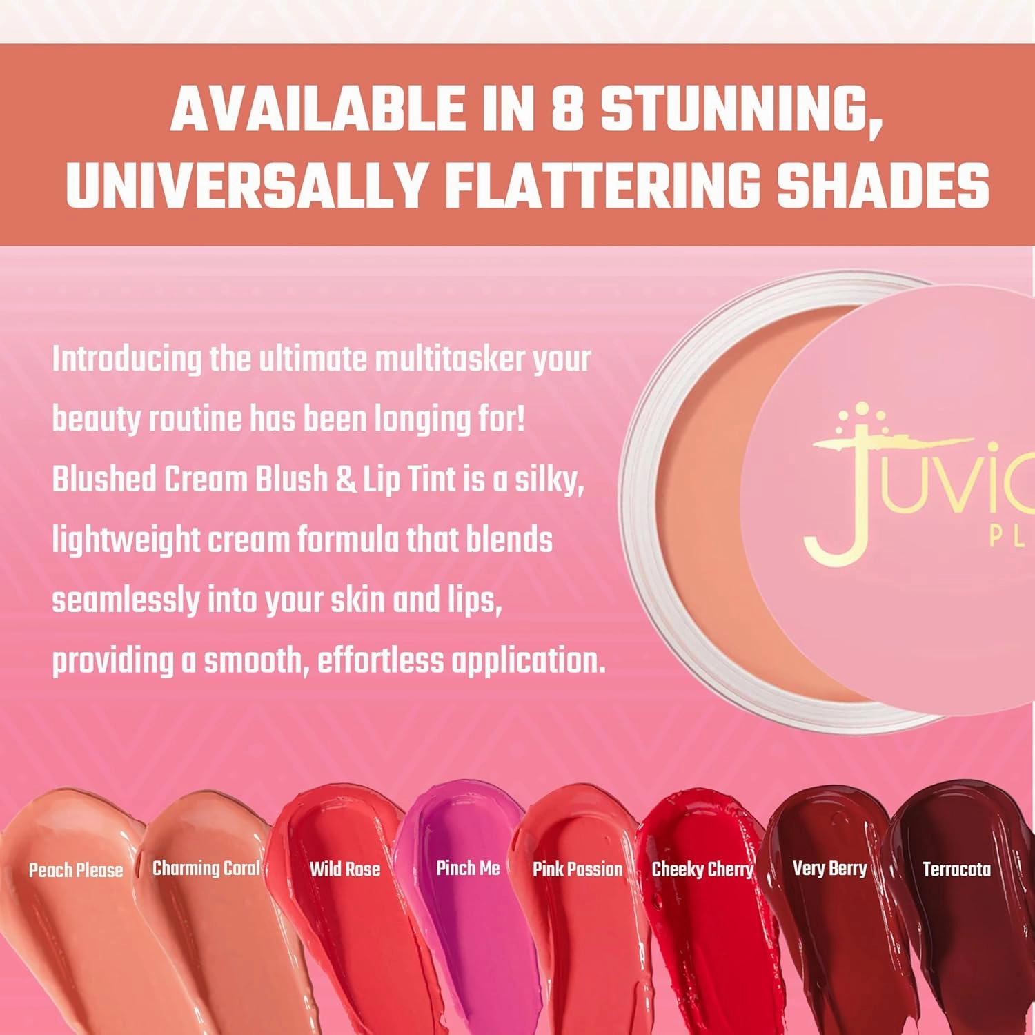 Juvia's Place Blushed Cream Blush - Peach Please