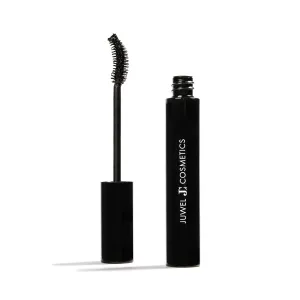 Juwel Cosmetics XL Black Mascara, Volumizing and Lengthening Mascara, Long-Wear Waterproof High-definition mascara with Carnauba Wax and Beeswax, pH Balanced for Sensitive Eyes, Paraben-free, 10ml