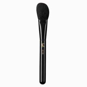 Kali Los Angeles Handmade Makeup Brushes, Sokoho Natural Goat Hair, Black Copper, Elevate Beauty with Precision, Flawless Application, Makeup Artist Essentials (LK 105 - Cheek Angled Brush)