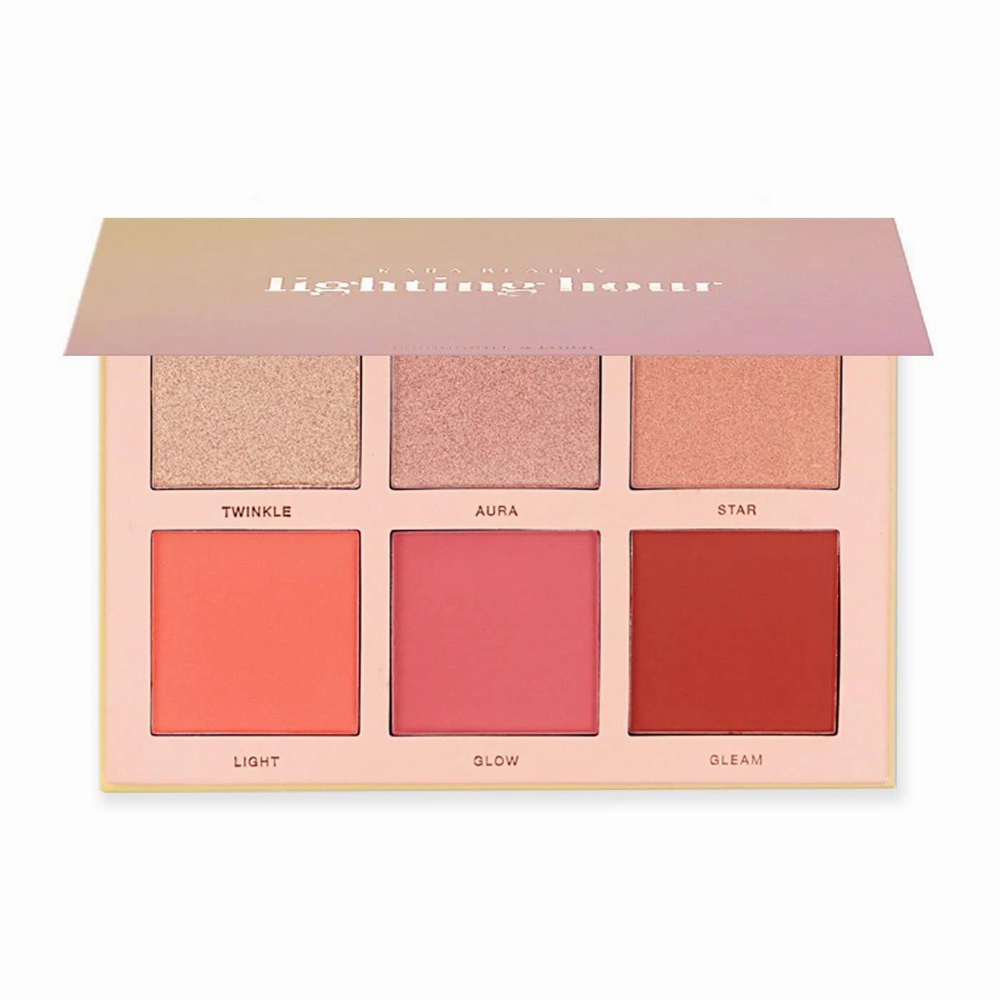 KARA BEAUTY LIGHTING HOUR 2-in-1 Blush & Highlight Palette - VEGAN