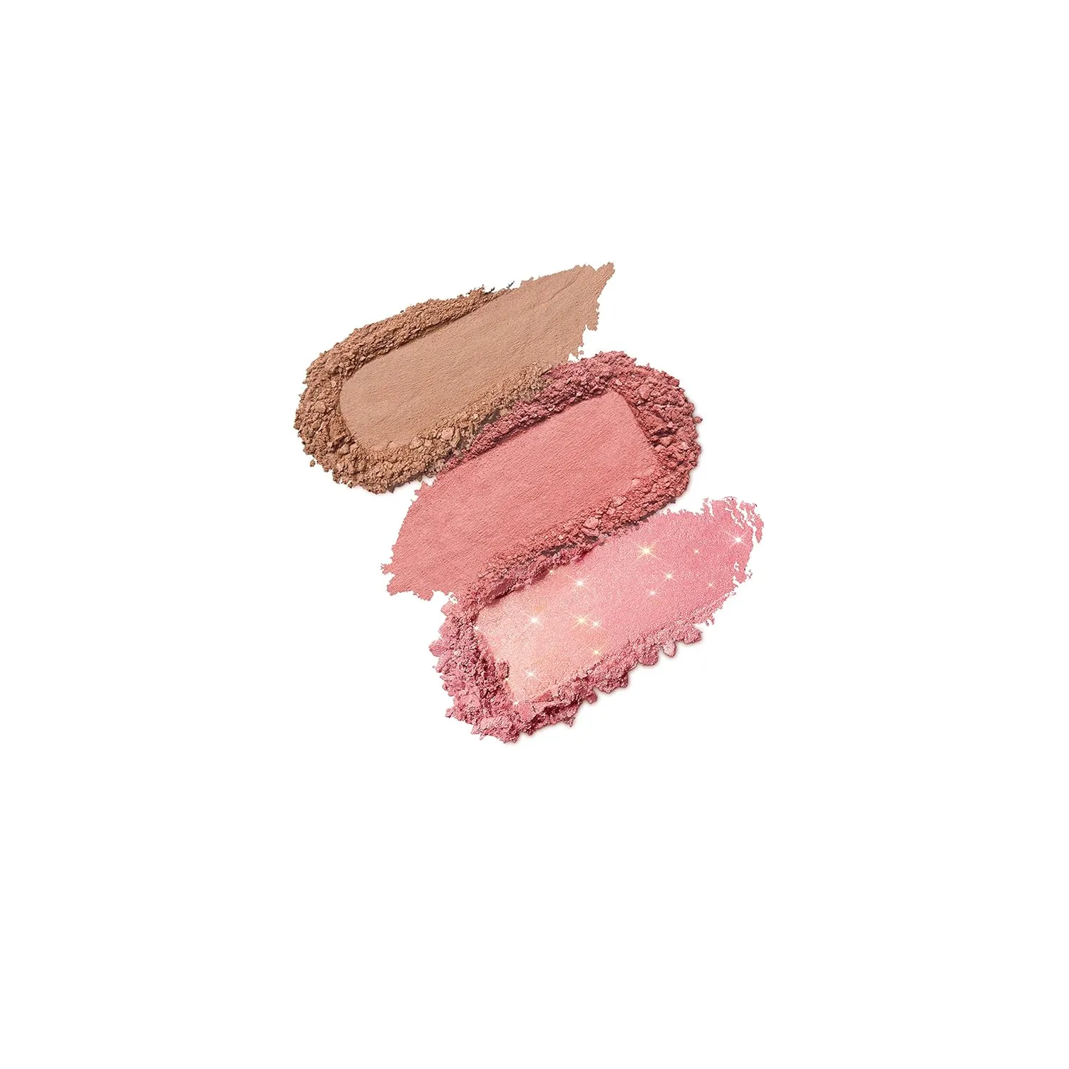 KIKO Milano Multi Finish Trio Blush & Bronzer Palette | 1 Bronzer And 2 Blushes In Matte And Metallic Finishes