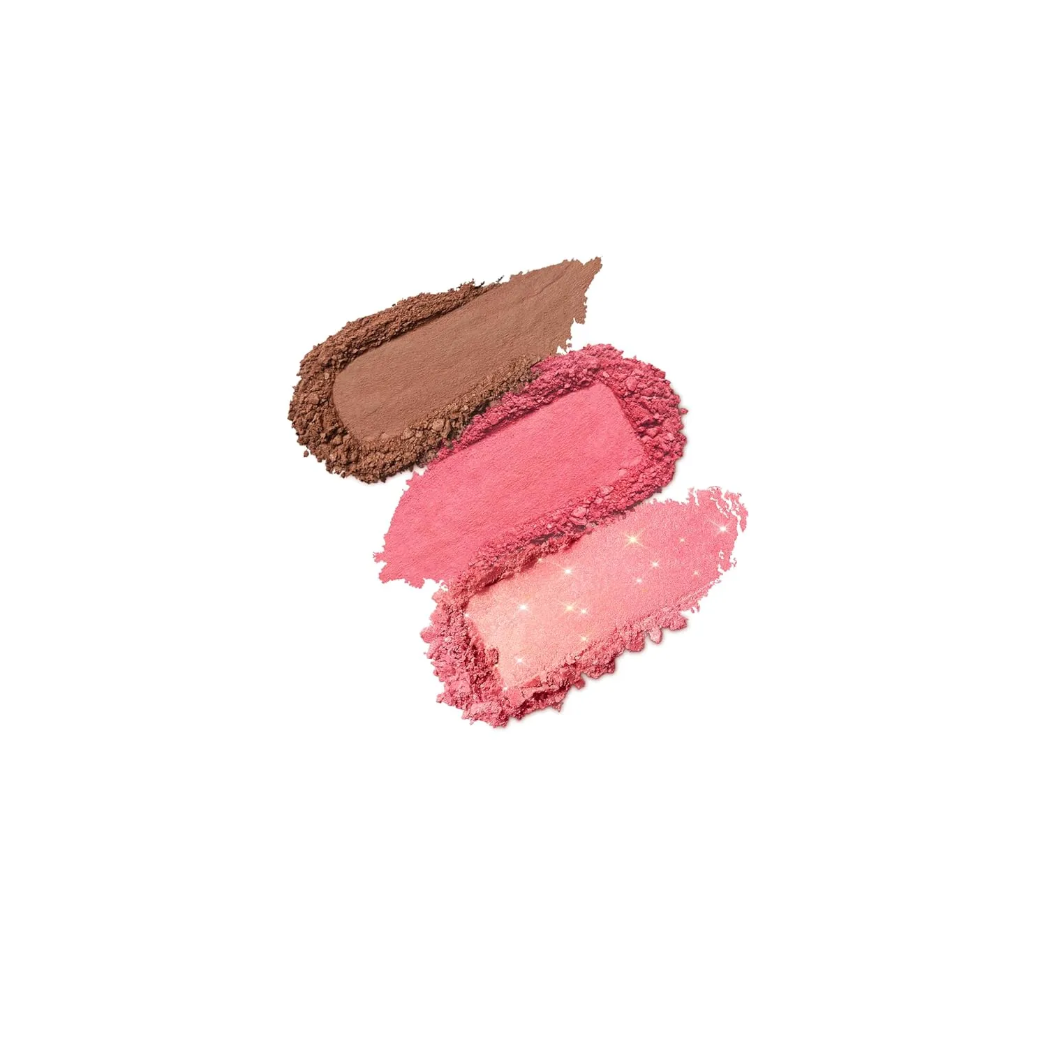 KIKO Milano Multi Finish Trio Blush & Bronzer Palette | 1 Bronzer And 2 Blushes In Matte And Metallic Finishes