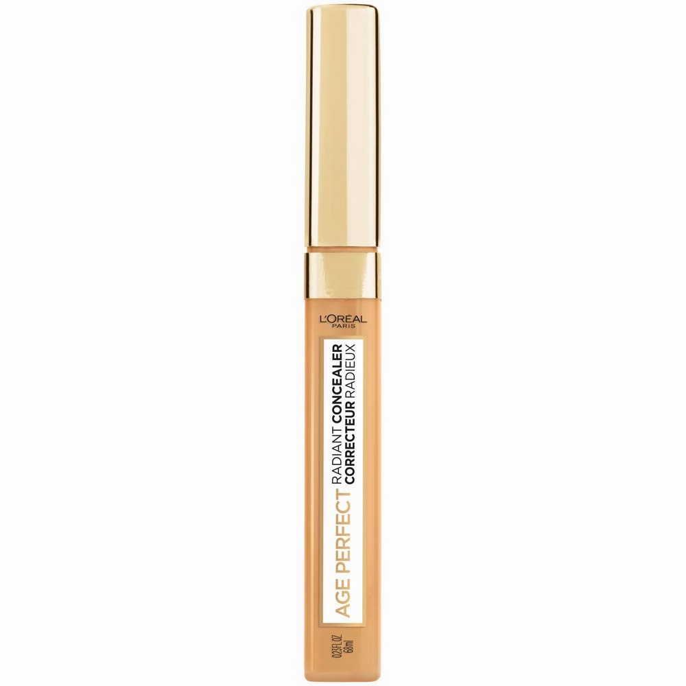 L’Oréal Paris Age Perfect Radiant Concealer with Hydrating Serum and Glycerin, Honey Rose