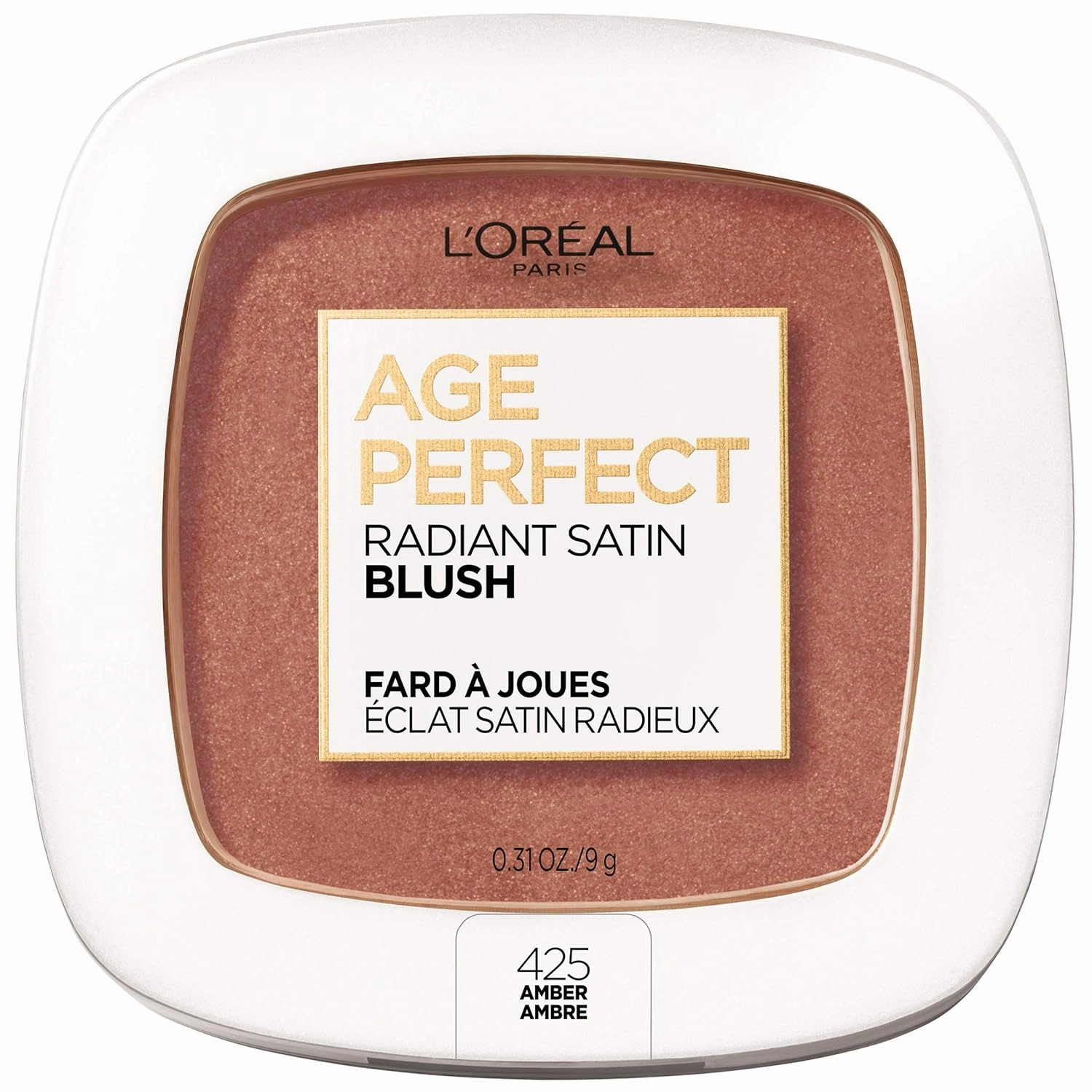 L’Oréal Paris Age Perfect Radiant Satin Blush with Camellia Oil, Amber